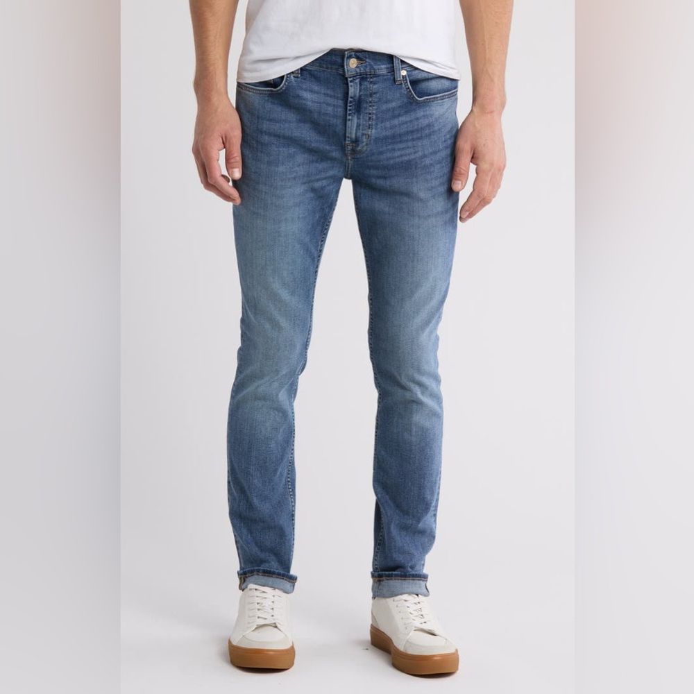 NWT - 7 For All Mankind Paxtyn Skinny Jeans - Size 32 - MSRP $218